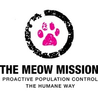 Meow Mission logo - Similar company to Stray Cat Alliance