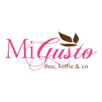 Mi Gusto logo - Similar company to San7O Pecado Postrería
