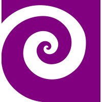 Purple Koru logo - Similar company to Integrated Cyber Solutions (Ics)