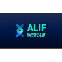 Alif academy of medical coding logo - Similar company to Leftside Design
