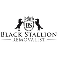 Black Stallion Removalist logo - Similar company to Men That Move