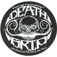 Death Grip Wax logo - Similar company to Honest Amish