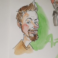 ArtyMikey Illustrator & Events Artist logo - Similar company to White Magic Studios