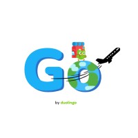 Go by DuoLingo logo - Similar company to Tushar Academy- Pte  Ielts  Duolingo