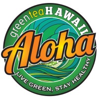 Aloha green tea HAWAII logo - Similar company to B&B Black Bubble Tea