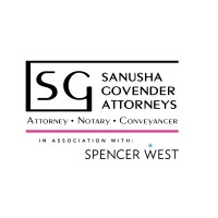 Sanusha Govender Attorneys in association with Spencer West logo - Similar company to B Deneys Attorneys Inc