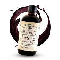 The POWER of Elderberries logo - Similar company to The Freaky Cookie