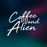 Coffee and Alien logo - Similar company to Social Cherry Studio