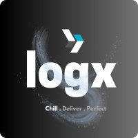 L O G X logo - Similar company to Droply
