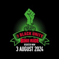 Black Unity BIke Ride logo - Similar company to Q Squared Ltd