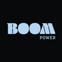 BOOM POWER logo - Similar company to Boom! Power