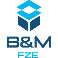 B&M FZE logo - Similar company to Rushmore Group