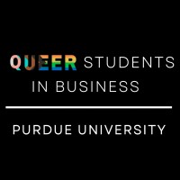 Queer Students in Business Purdue University logo - Similar company to Qva (The University Of Virginia'S Queer Alumni Network)