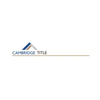 Cambridge Title Corp. logo - Similar company to Valiente, Carollo & Mcelligott, Pllc