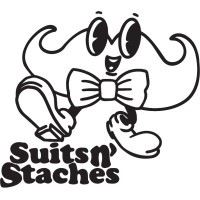 Suits n' Staches logo - Similar company to Creo Visions