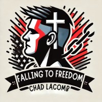 The Falling to Freedom Podcast logo - Similar company to Lifting The Burden Initiative