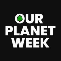 Our Planet Week logo - Similar company to Sqz Illustration Studio