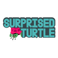 Surprised Turtle Studios logo - Similar company to Comma Dot Games
