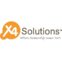 X4 Solutions logo - Similar company to Tkj  Design