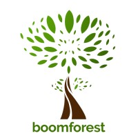 Boomforest logo - Similar company to Forrest - Forest Regeneration And Environmental Sustainability Trust