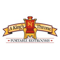 A King's Throne Portable Restrooms logo - Similar company to Septic Check