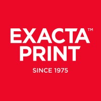 Exacta Print logo - Similar company to Wee Blue Coo Ltd.