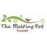 The Melting Pot Hostels logo - Similar company to Mama Hostels - Ecomama & Cocomama