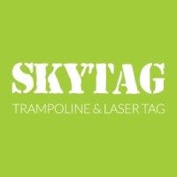 SKYTAG Trampoline & Laser Tag logo - Similar company to Zone Laser Tag