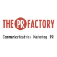 The PR Factory logo - Similar company to Contentic - Powered By Mediatic