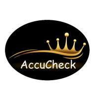 Accucheck logo - Similar company to Accucheck