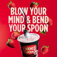 Crooked Spoon Ice Cream logo - Similar company to Edgecomb Potters