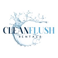 CleanFlush Rentals logo - Similar company to A2B Trailers - “Danish Quality And Design, European Style And Strength, World Class”.