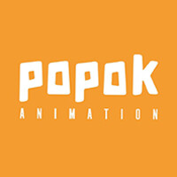 Popok Animation logo - Similar company to Giant Bison Studio