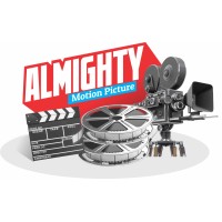 Almighty Motion Picture logo - Similar company to Karma Media Entertainment