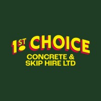 1st Choice Concrete and Skip Hire logo - Similar company to Rapid Skips