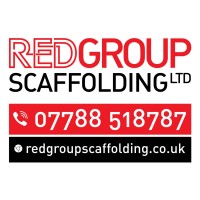 Red Group Scaffolding logo - Similar company to Sovereign Scaffolding
