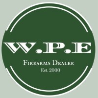 W.P.E Firearms logo - Similar company to Hunter Hosting Ltd