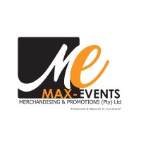 Max Events Merchandising & Promotions logo - Similar company to Max Events