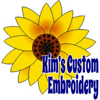 Kim's Custom Embroidery logo - Similar company to Moonlight Custom Screenprint & Embroidery