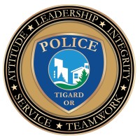 Tigard Police Department logo - Similar company to Organized Retail Crime Association Of Oregon(Orcaor)