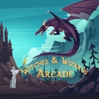 Witches and Wizards Arcade logo - Similar company to The Arcade