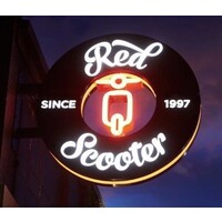 Red Scooter The Unique Events Venue logo - Similar company to Wingo Escooter
