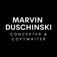 Marvin Duschinski - Concepting & Copywriting