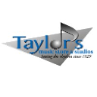 Taylor's Music Store and Studios logo - Similar company to Player Music Store