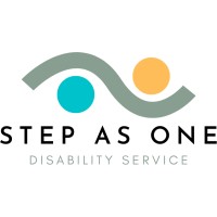 Step As One Disability Services logo - Similar company to First Step Solutions Pty Ltd