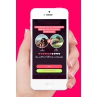 Deeper - A blind dating app logo - Similar company to Somos Moov
