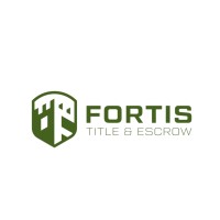 Fortis Title and Escrow logo - Similar company to Apex Closing Group