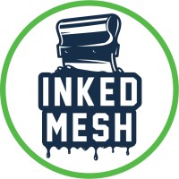 Inked Mesh logo - Similar company to Big Frog Custom T-Shirts & More Of Frisco, Tx