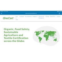 OneCert International logo - Similar company to Control Union India