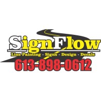 SignFlow Line Painting logo - Similar company to Oriah Contracting